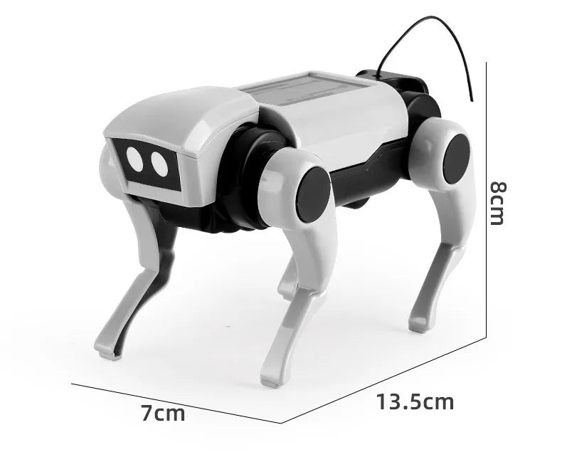 Robot Rc télécommandé pour enfants, jouet mécanique pour chien, enseignement scientifique, modèle d'assemblage, ensemble électrique, jouets pour garçons, cadeau pour enfants