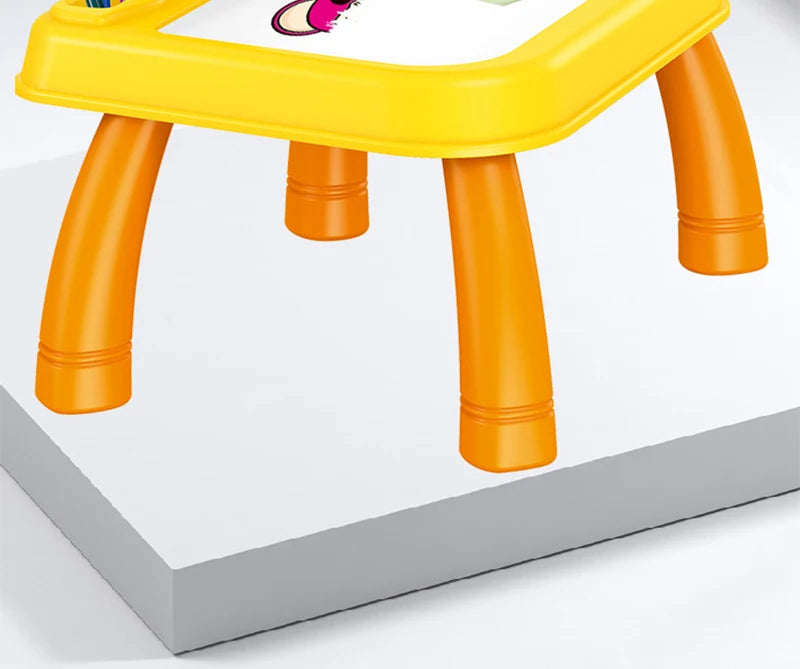 Table de dessin à budgétaire LED pour enfants, ensemble de peinture, tableau éducatif, outils d'apprentissage, jouets de peinture pour enfants