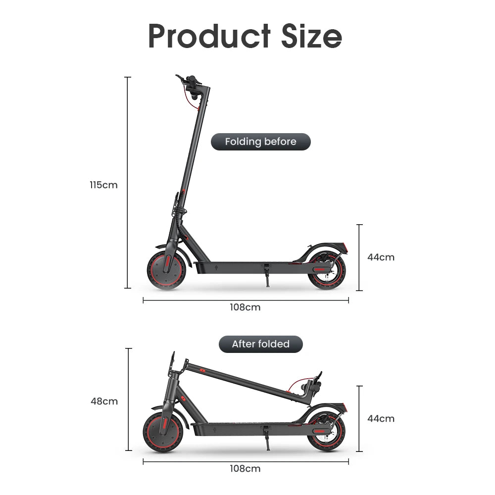 Scooter i9 Scooter électrique 350W Scooter pour adultes 7.5Ah 30 km/h pliable E scooter 8.5 pouces nid d'abeille pneu plus court électrique