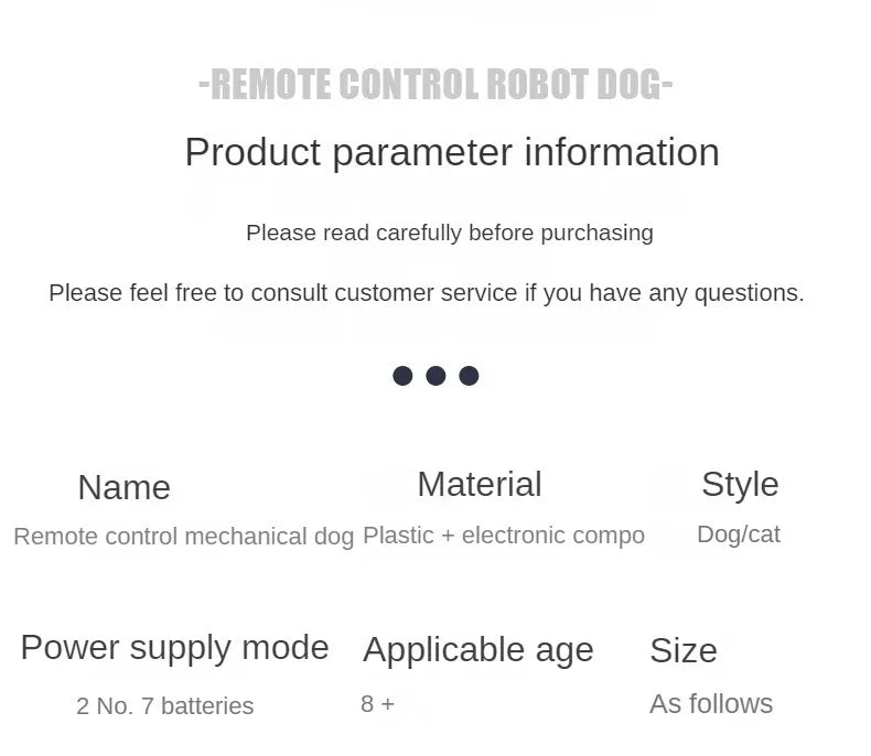 Robot Rc télécommandé pour enfants, jouet mécanique pour chien, enseignement scientifique, modèle d'assemblage, ensemble électrique, jouets pour garçons, cadeau pour enfants