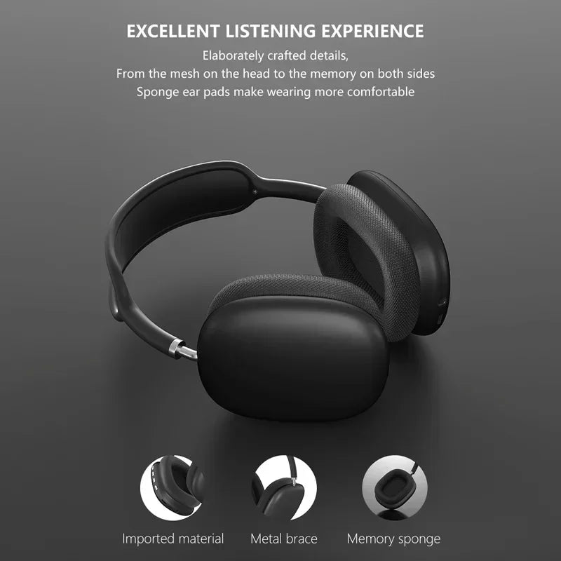 P9-1 Wireless Bluetooth Earphone Headphones Outdoor Sports Headset 5.3 With Charging Bin Display Touch Control Earbuds for Muisc