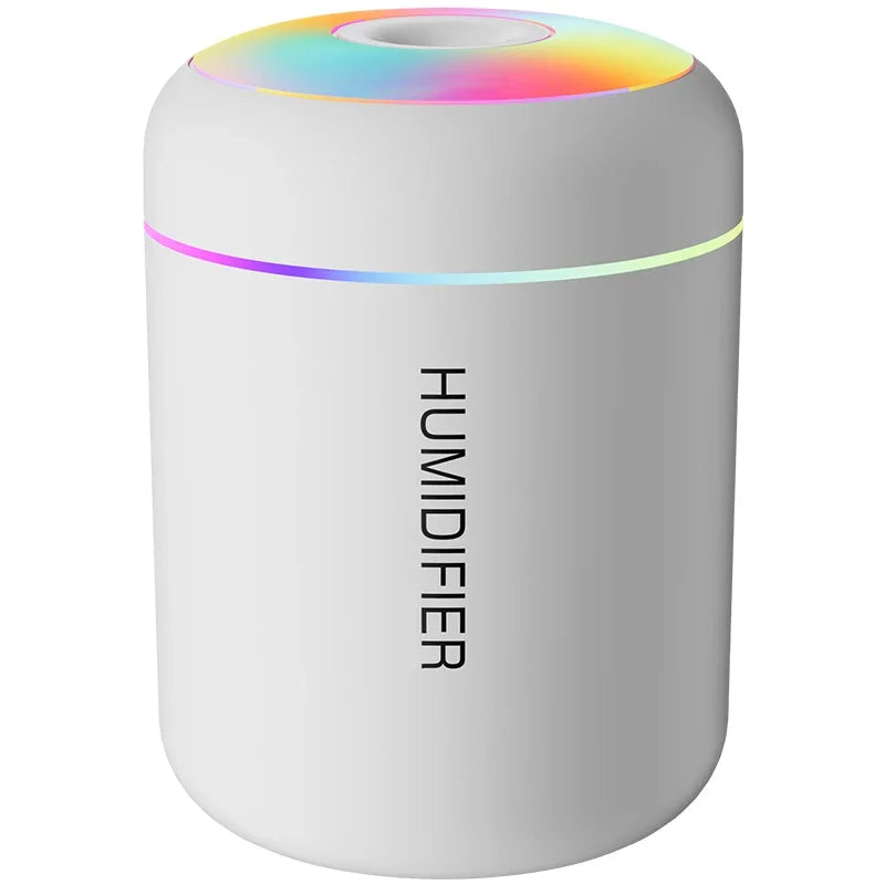 Mini humidificateur d'air électrique USB 180ML, diffuseur d'arôme, purificateur d'huile essentielle, brumisateur d'aromathérapie, lumières pour voiture, maison, chambre à coucher