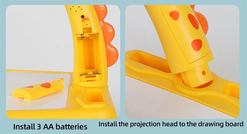 Table de dessin à budgétaire LED pour enfants, ensemble de peinture, tableau éducatif, outils d'apprentissage, jouets de peinture pour enfants