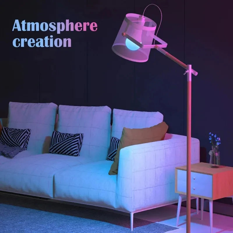 Ampoule LED multicolore RGB, 16 couleurs, Base E27, 220V, éclairage domestique, intensité variable, 24 touches, télécommande, lumière néon d'ambiance